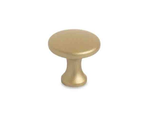 Ручка кнопка FK708 knob, матовое золото 61086 Ручка кнопка FK708 knob, матовое золото 61086