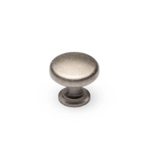 Ручка-кнопка FК461knob античный никель матовый 57343