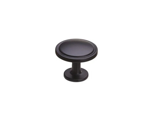 Ручка-кнопка FК1948 knob матовый черный 61499 Ручка-кнопка FК1948 knob матовый черный 61499