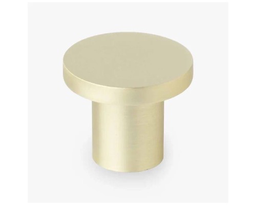 Ручка-кнопка FК11077 knob матовое золото 61075 Ручка-кнопка FК11077 knob матовое золото 61075