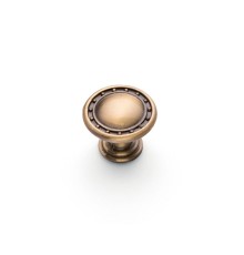 Ручка-кнопка FК011 knob античная бронза 47841