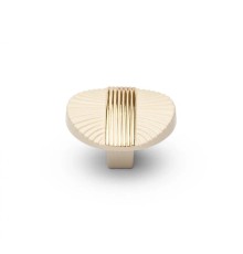 Ручка-кнопка FK492 knob белый с золотом 57339