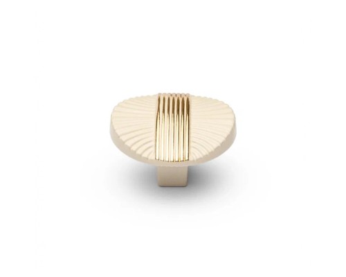 Ручка-кнопка FK492 knob белый с золотом 57339 Ручка-кнопка FK492 knob белый с золотом 57339