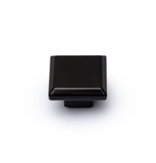 Ручка-кнопка FK1691 knob, матовый черный 58624