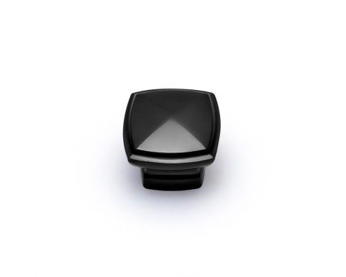 Ручка-кнопка FK1677 knob матовый черный 58621 Ручка-кнопка FK1677 knob матовый черный 58621