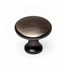 Ручка кнопка FК708 knob, черный никель шлиф 57568