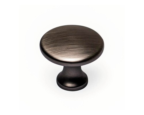 Ручка кнопка FК708 knob, черный никель шлиф 57568 Ручка кнопка FК708 knob, черный никель шлиф 57568