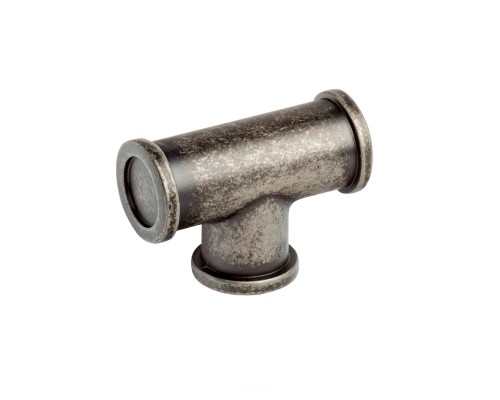 Ручка кнопка FК421 knob, античное олово 58994 Ручка кнопка FК421 knob, античное олово 58994
