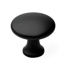 Ручка кнопка FK708 knob, черный матовый 54462 (59836)