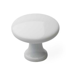 Ручка кнопка FK708 knob, белый 61043