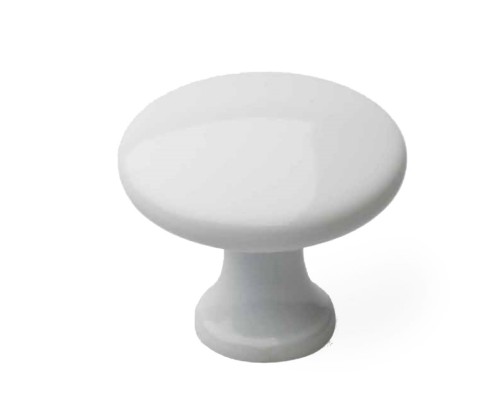 Ручка кнопка FK708 knob, белый 61043 Ручка кнопка FK708 knob, белый 61043