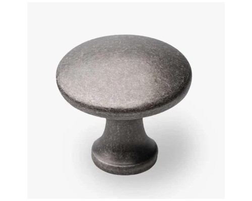 Ручка кнопка FK708 knob, античное олово 61085 Ручка кнопка FK708 knob, античное олово 61085