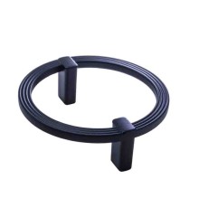 Ручка-скоба LS2470-64/82 MBK мм, матовый черный 64094