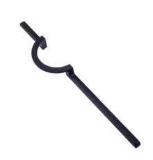 Ручка-скоба LS2470-256/320 MBK мм, матовый черный 64096