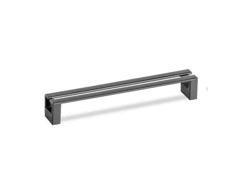 Ручка-скоба FS928-128 BМ,черный матовый 59002 Ручка-скоба FS928-128 BМ,черный матовый 59002