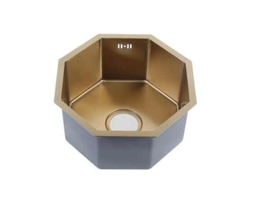 Мойка D400G Octavia MELANA Profline 1,2/200 ЗОЛОТО врезная фигурная D400G