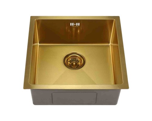 Мойка D4645HG MELANA ProfLine 1,2/200 ЗОЛОТО врезная квадратная D4645HG