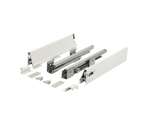 Комплект ящика Unihopper Mental Box 500*80 мм (с ком-м креплений задней стенки) белый 109803