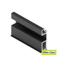 Slim line Вертикальный профиль Черный мат. L-5400