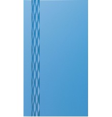 Мебельный фасад МДФ в пленке ПВХ "Волна вертикальная" коллекция 3D