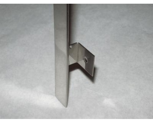 Планка МЩ-прямой стык нерж.сталь (600х9х9) арт.7542