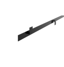 Планка МЩ-прямой стык черная (600х9х9) арт.7558