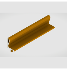 Профиль-ручка L-4050 мм для навесного ящика в/б, золото
