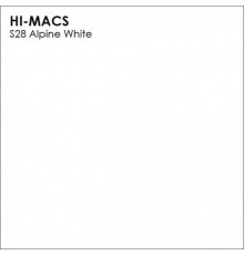 Камень LG Hi-Macs Progect S028 Alpine White 3680*760*12