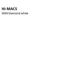 Камень LG Hi-Macs Solid S034 Diamond White 3680*760*12