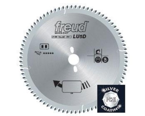 Пила дисковая Freud (250*3,5*30 Z=80) по металлу Lu5D 0800