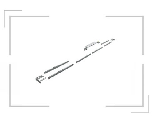 Комплект Hettich Silent System Topline XL для 3 дверей, 60-100 кг 9276646