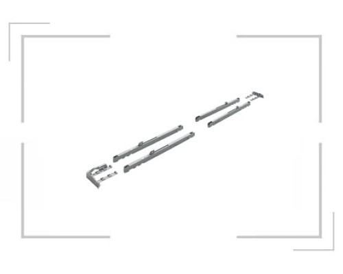 Комплект Hettich Silent System Topline XL для 2 дверей, 30-80 кг 9276732