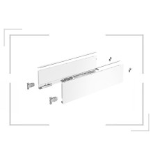 Комплект ящика Hettich Avantech you 500*139, белый (тонкие боковины) 9255298