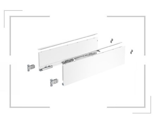 Комплект ящика Hettich Avantech you 500*139, белый (тонкие боковины) 9255298