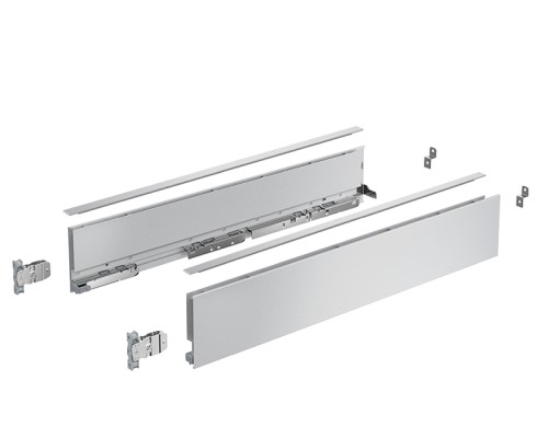 Комплект ящика Hettich Avantech you 500*101, серый (тонкие боковины) 9255249