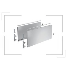 Комплект ящика Hettich Avantech you 450*251, серый (тонкие боковины) 9255275