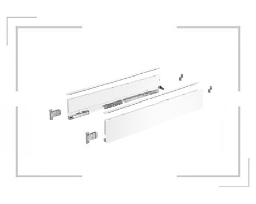 Комплект ящика Hettich Avantech you 450*101, белый (тонкие боковины) 9255288