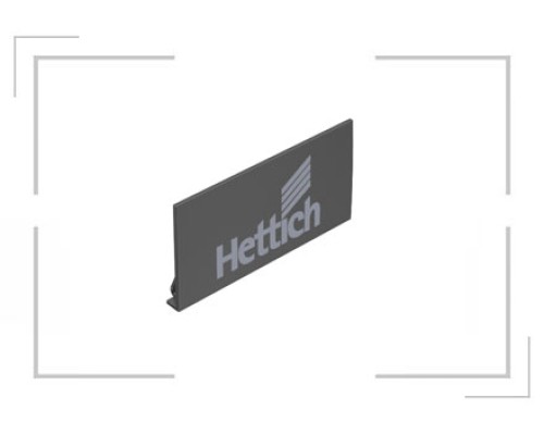 Заглушка на боковину Hettich Avantech you, антрацит 9257705