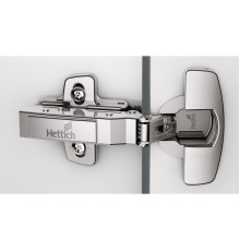 Петля Hettich Sensys 8645I полунакладная с доводчиком угол 110гр. (без планки)