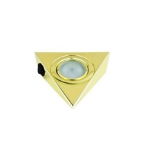 Светильник треугольный ОРТ-20 с выкл-м, золото 3360
